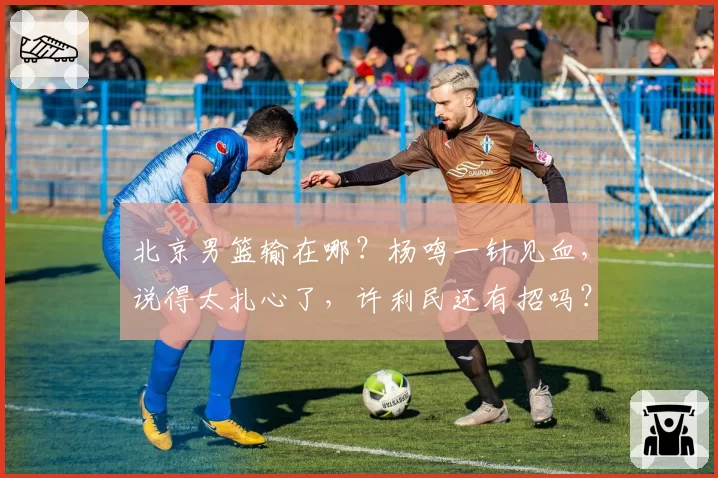 北京男篮输在哪?杨鸣一针见血,说得太扎心了,许利民还有招吗?