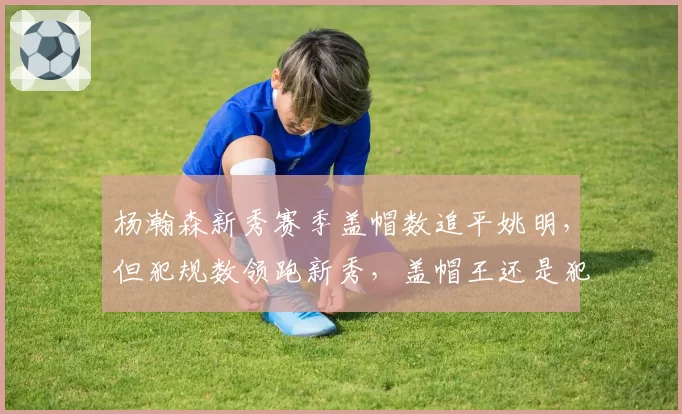 杨瀚森新秀赛季盖帽数追平姚明，但犯规数领跑新秀，盖帽王还是犯规王？