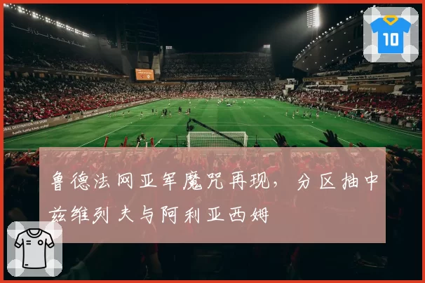 鲁德法网亚军魔咒再现,分区抽中兹维列夫与阿利亚西姆