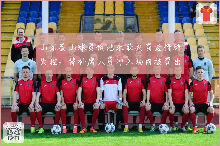 山东泰山球员倒地未获判罚后情绪失控,替补席人员冲入场内被罚出场